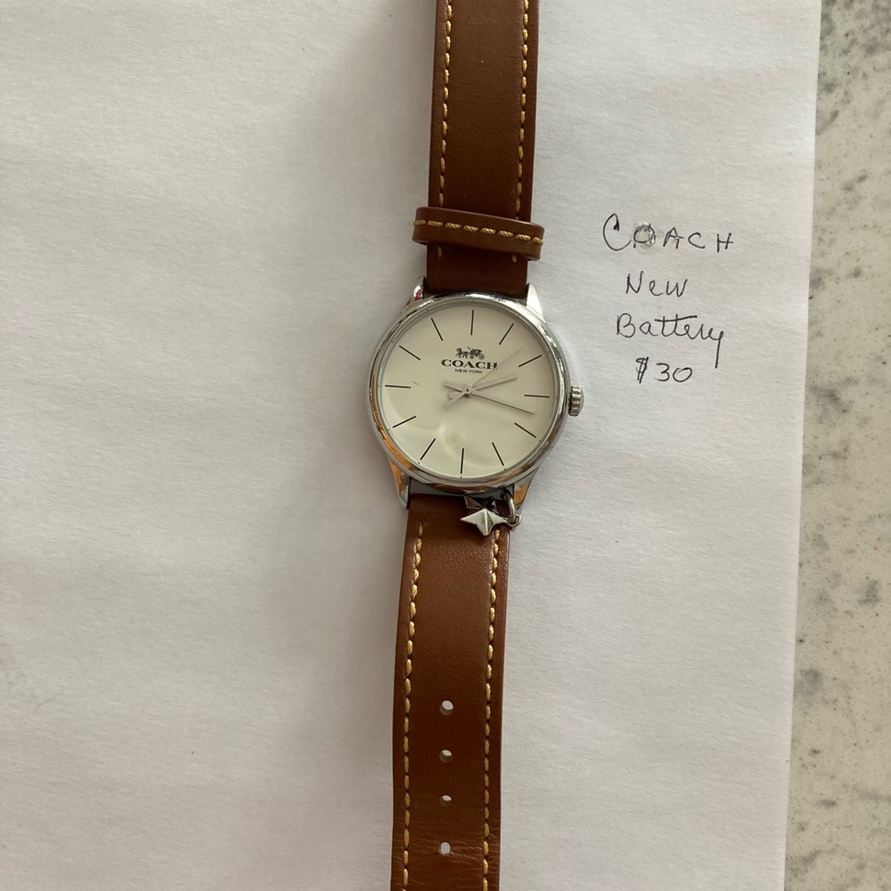 Womens coach watch